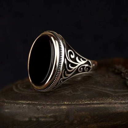 Tribal Zircon Alloy Ring