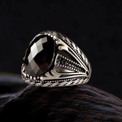 Tribal Zircon Alloy Ring