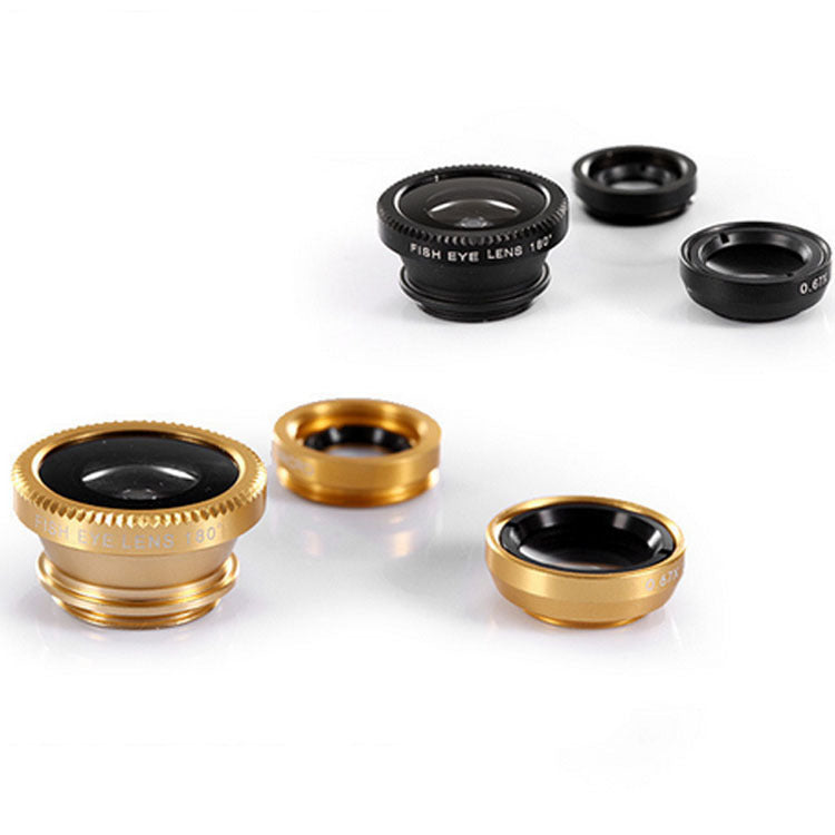 Triple Function Phone Camera Lens Set