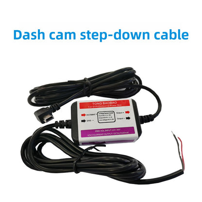 Triple Lens Car Dash Cam with WiFi Connectivity