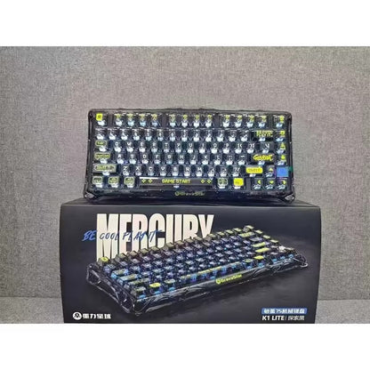 Triple Mode Mechanical Keyboard with RGB Lighting