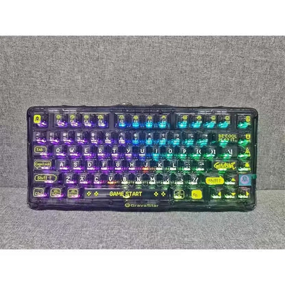 Triple Mode Mechanical Keyboard with RGB Lighting