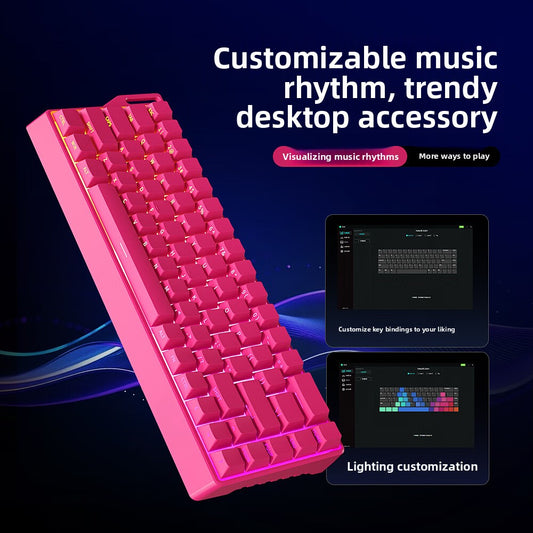 Triple-Mode Wireless Mechanical Keyboard