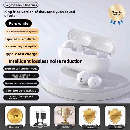 True Bone Conduction Bluetooth Headset