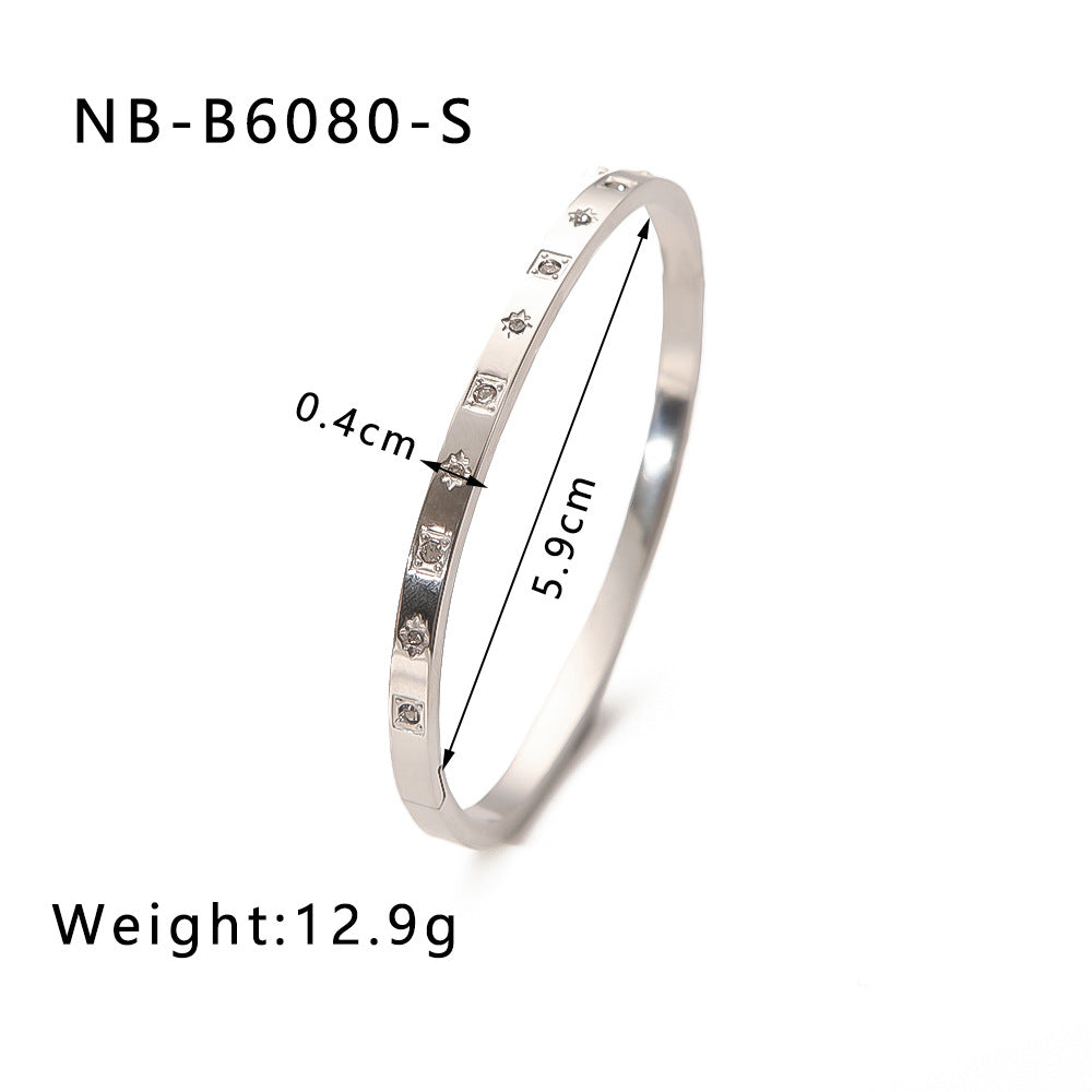 True gold electroplated color-keeping jewelry bracelet