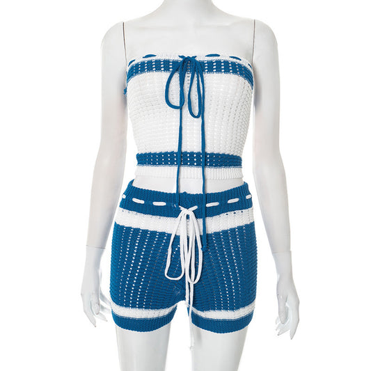 Tube top shorts