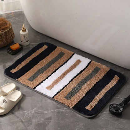 Tufted and flocking carpet