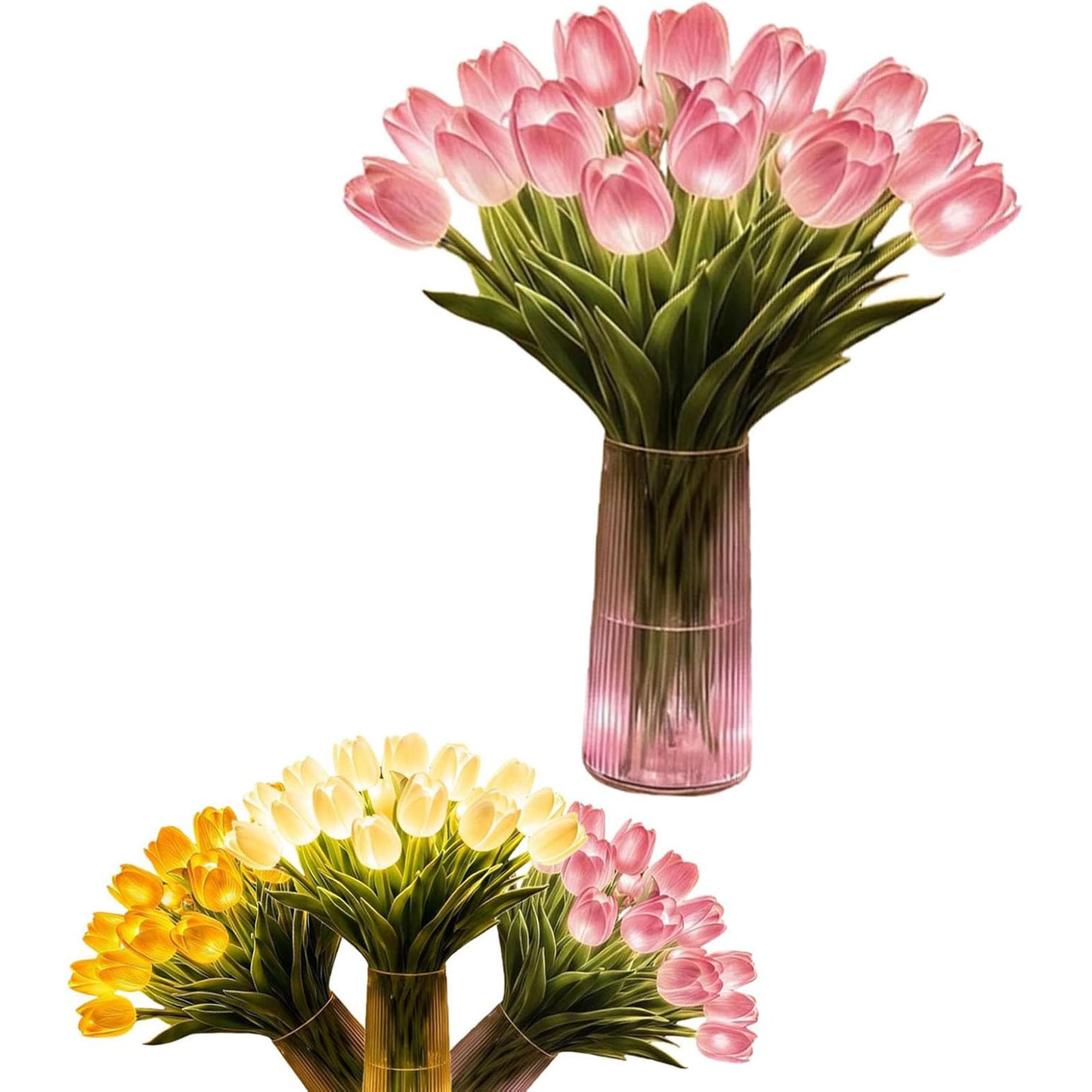 Tulip LED Light Flower Bouquet Night Light