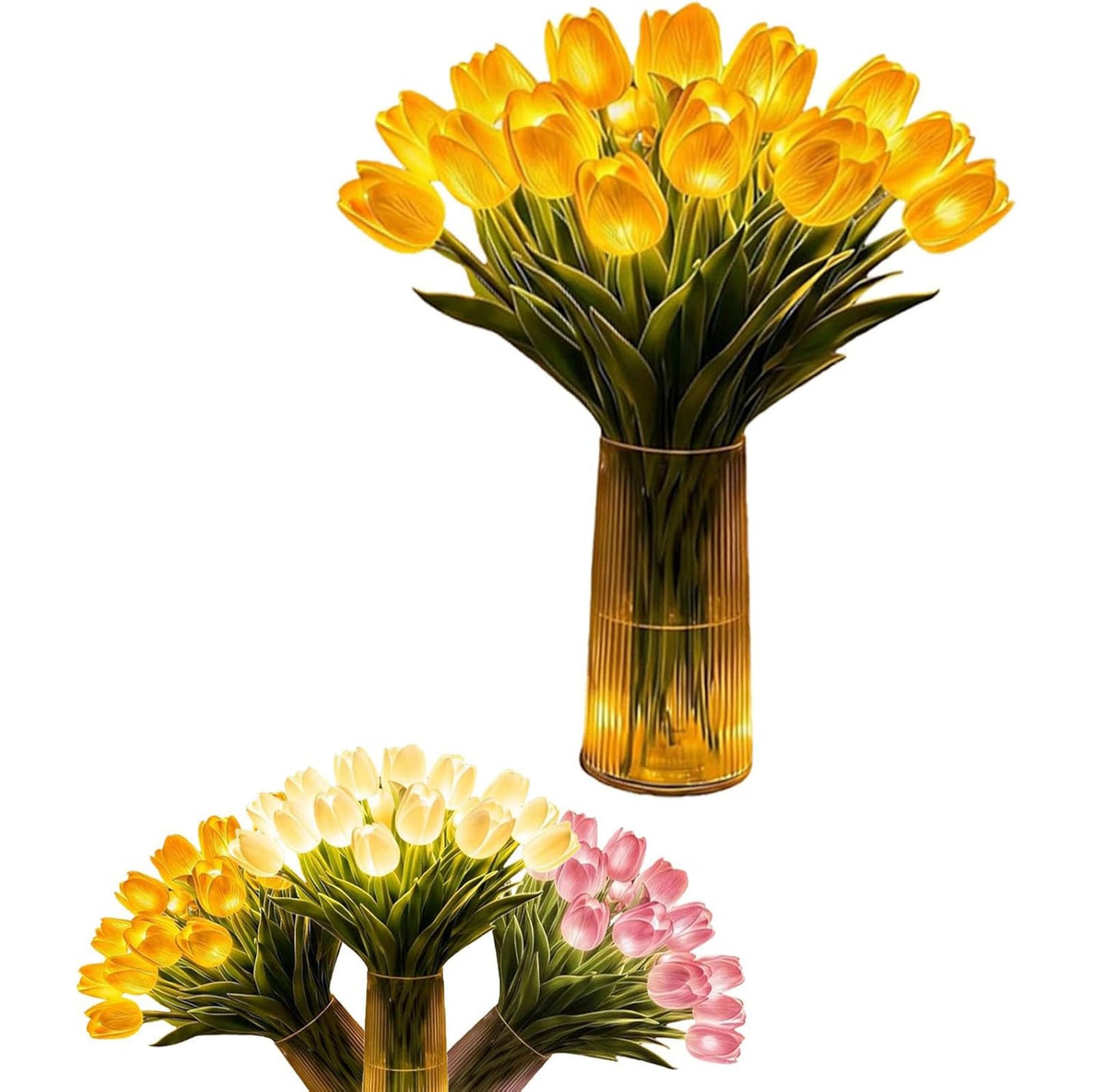 Tulip LED Light Flower Bouquet Night Light