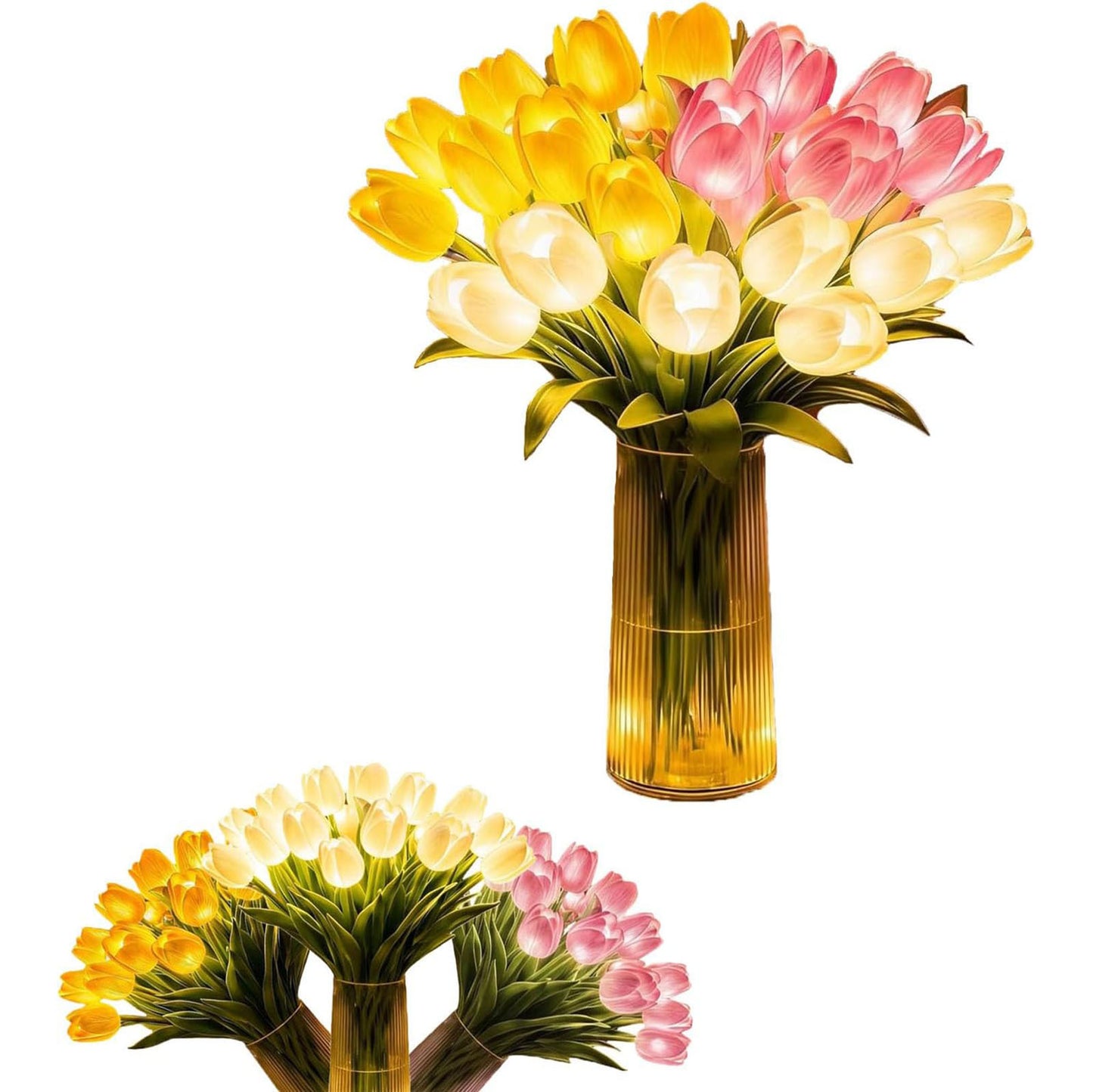 Tulip LED Light Flower Bouquet Night Light