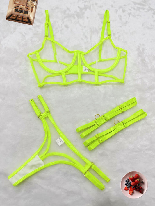 Tulle girls' bra