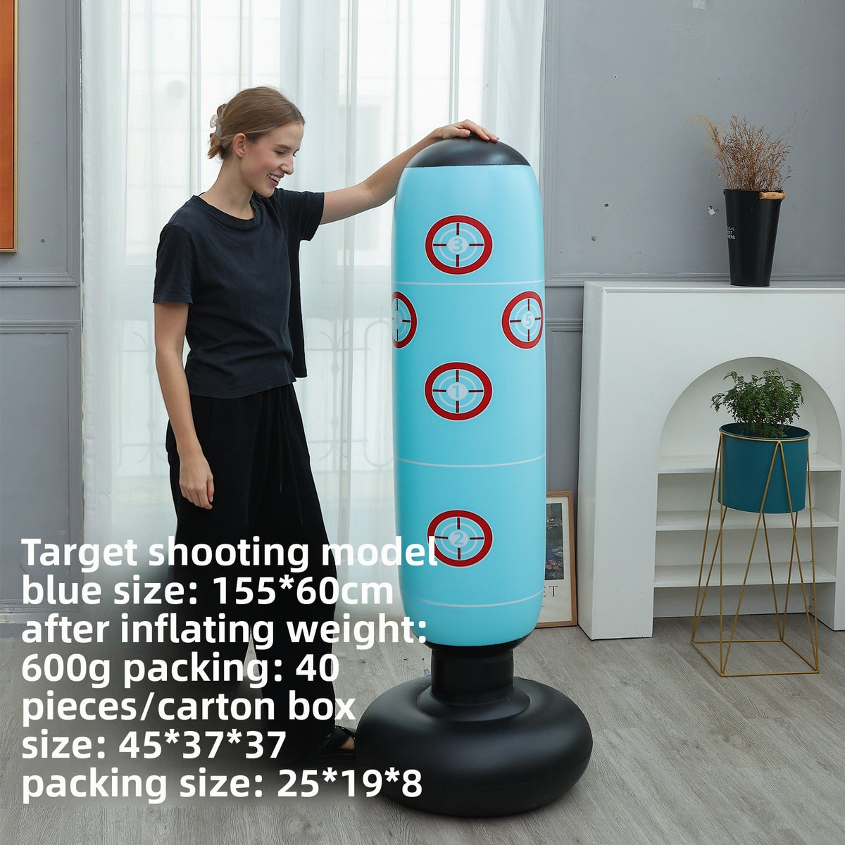 Tumbling boxing pillar