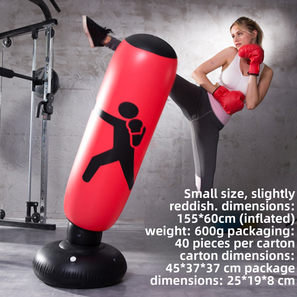 Tumbling boxing pillar