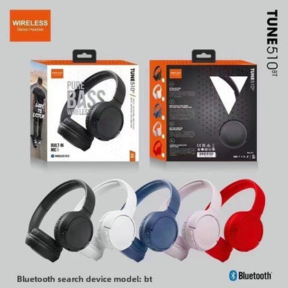 TUNE T510BT Wireless Bluetooth Headphones with Noise Cancellation