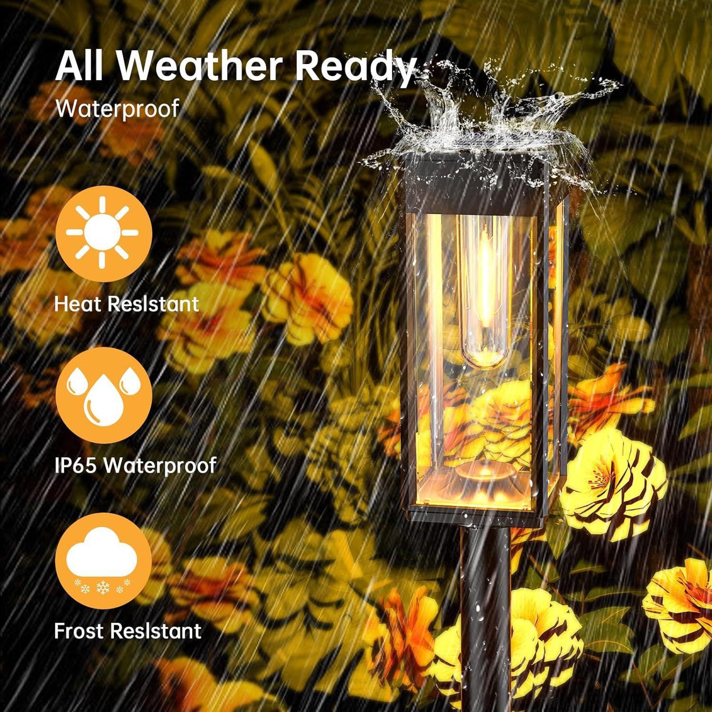 Tungsten filament lawn lamp
