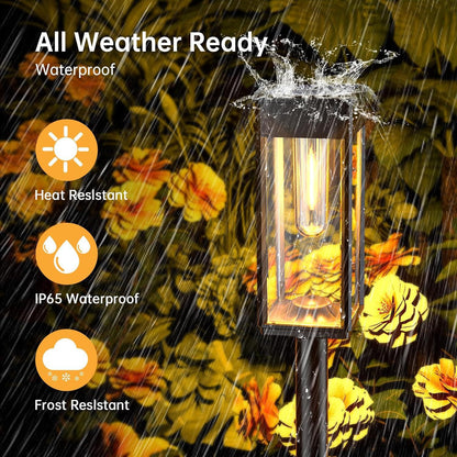 Tungsten filament lawn lamp