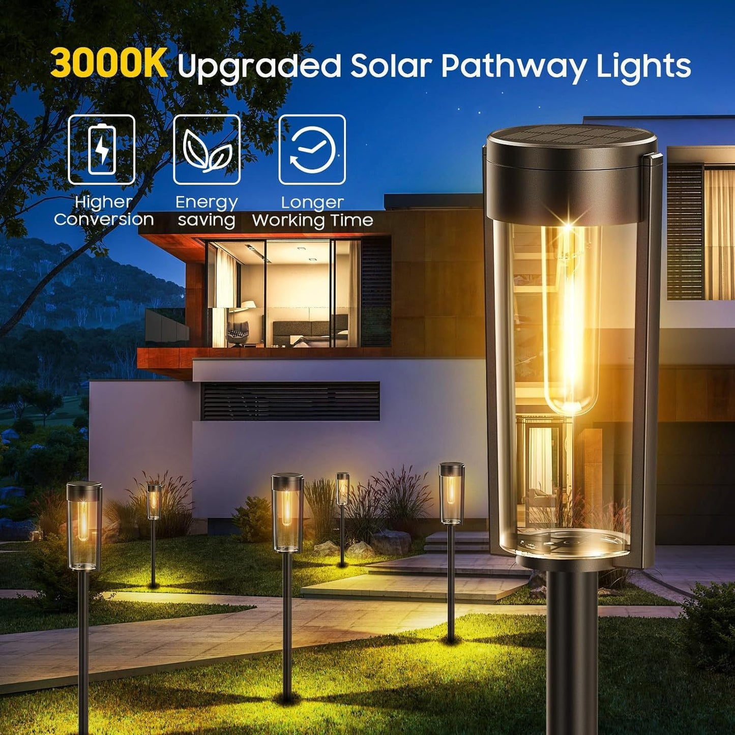 Tungsten filament lawn lamp