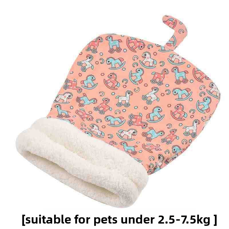 Tunnel Enclosed Pet Bed for Cats and Dogs