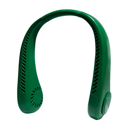 Turbine bladeless neck-hanging fan