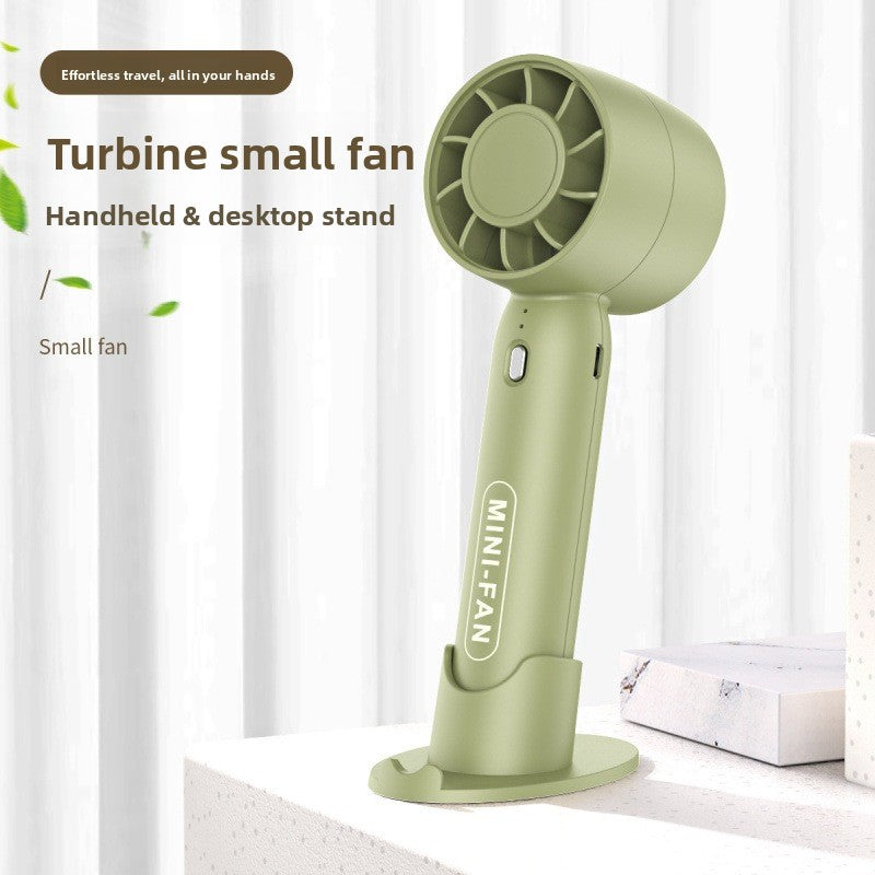 Turbo handheld mini fan