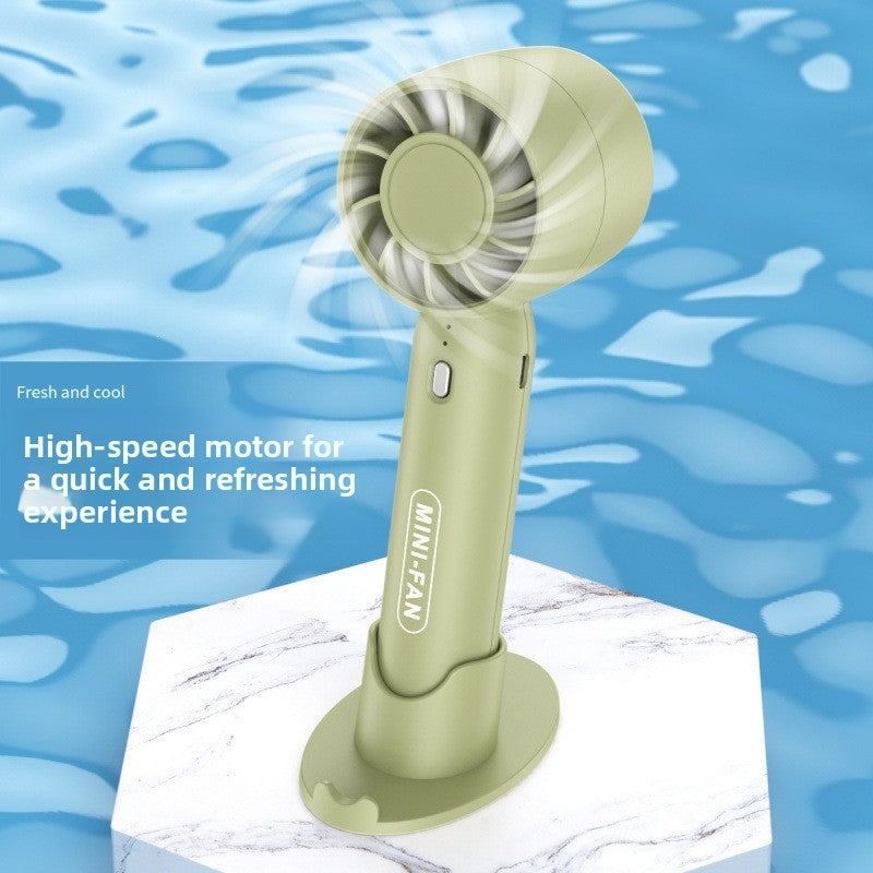 Turbo handheld mini fan