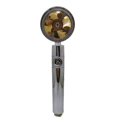 Golden fan blade with filter element
