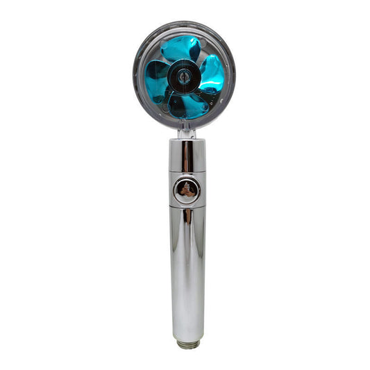Turbocharged Adjustable Shower Head with Multiple Spray Modes