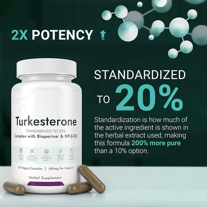 Turkish Tuckahoe Sterone Capsules Ketogenic