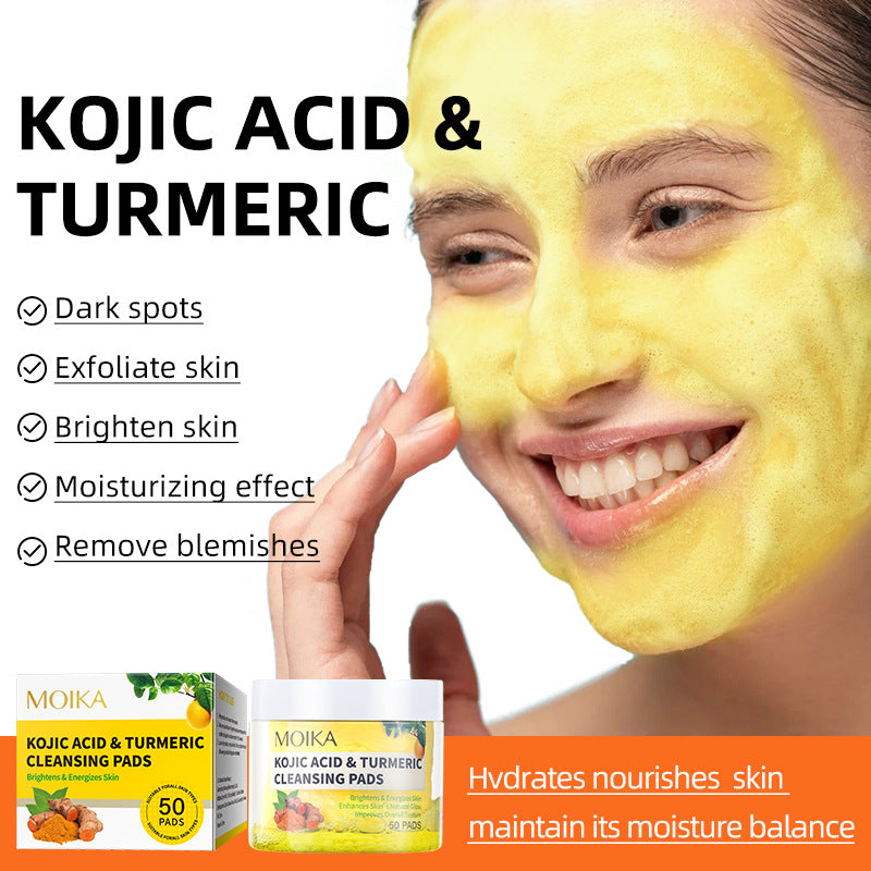 Turmeric Acid Cleansing Cotton Pads