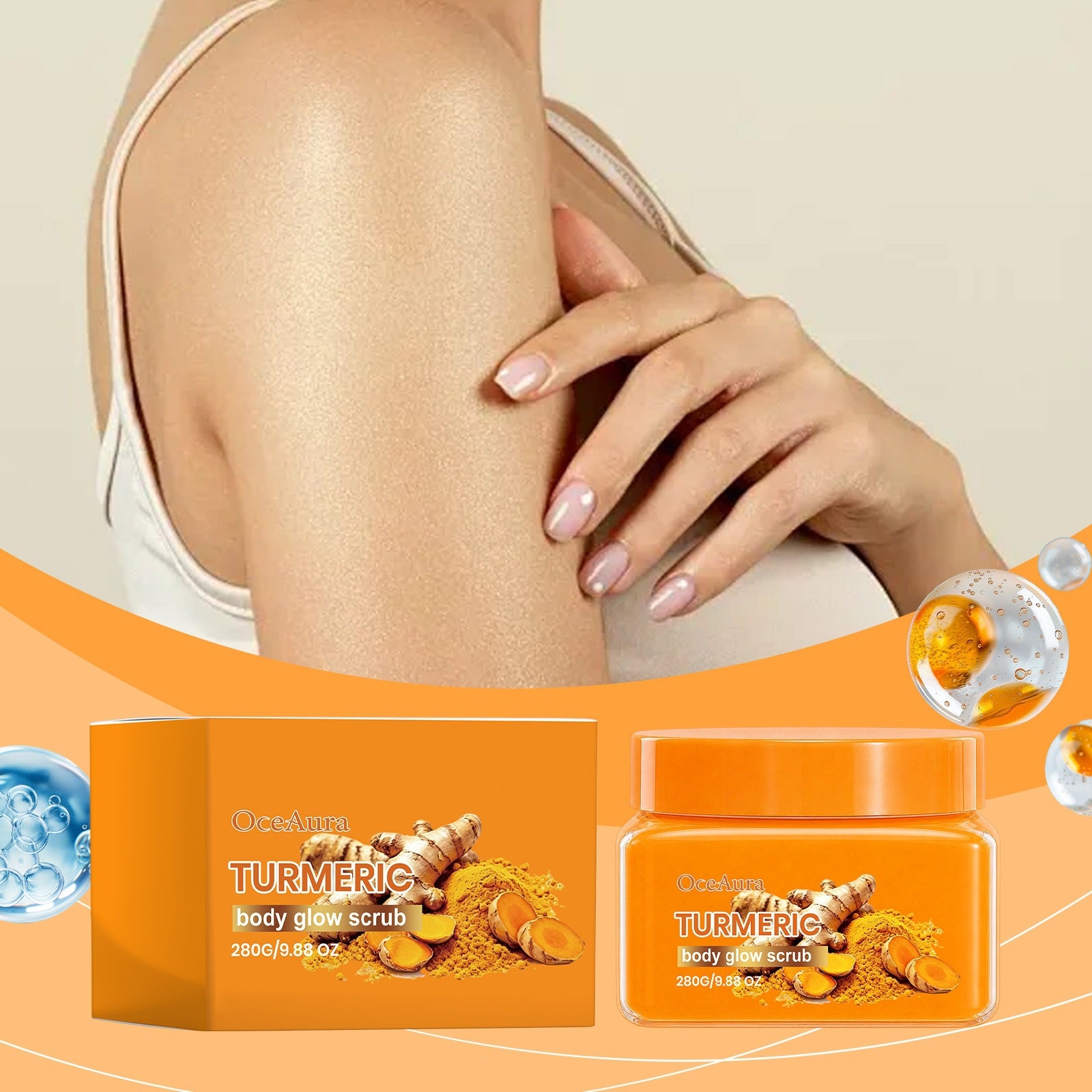 Turmeric Body Scrub for Smooth Skin