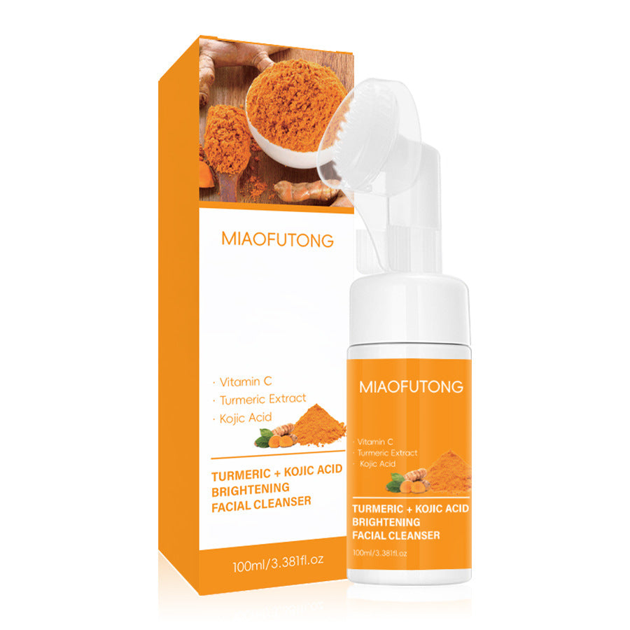 Turmeric Cleansing Mousse for Deep Cleansing and Moisturizing