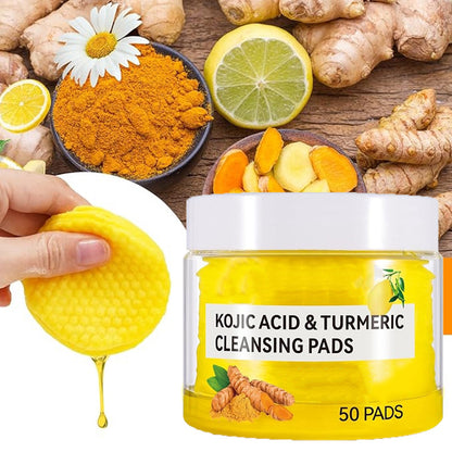 Turmeric cleansing pad