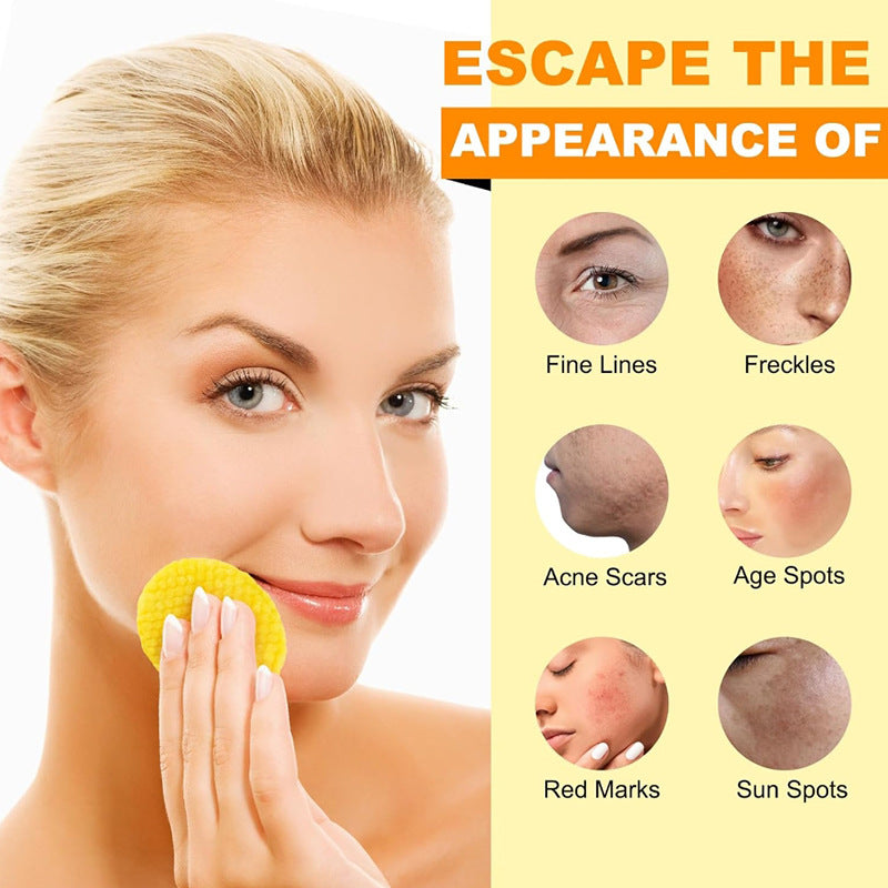 Turmeric cleansing pad