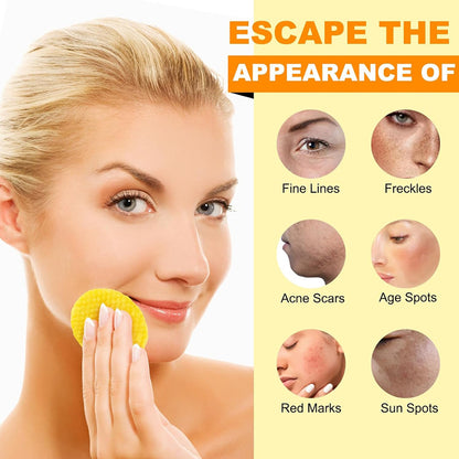 Turmeric cleansing pad