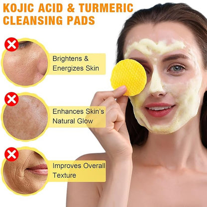 Turmeric cleansing pad