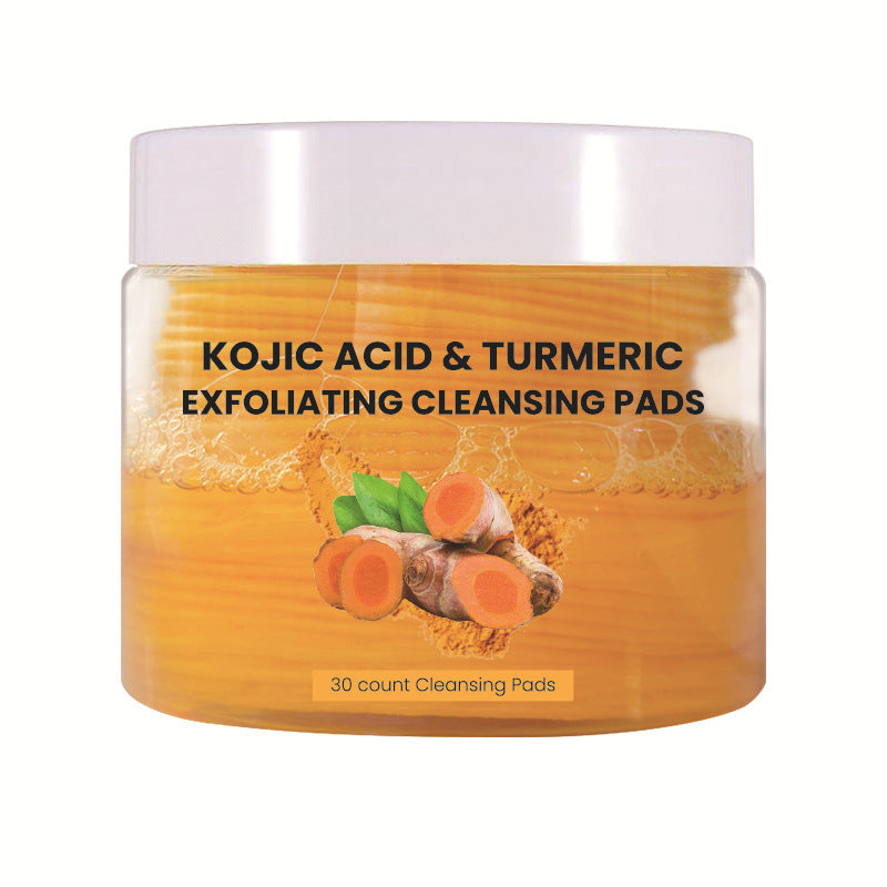 Turmeric cleansing pad