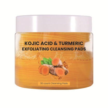 Turmeric cleansing pad
