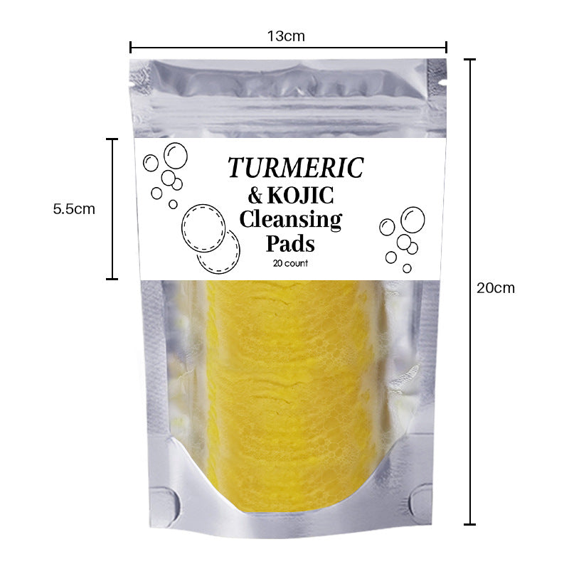 Turmeric cleansing pad