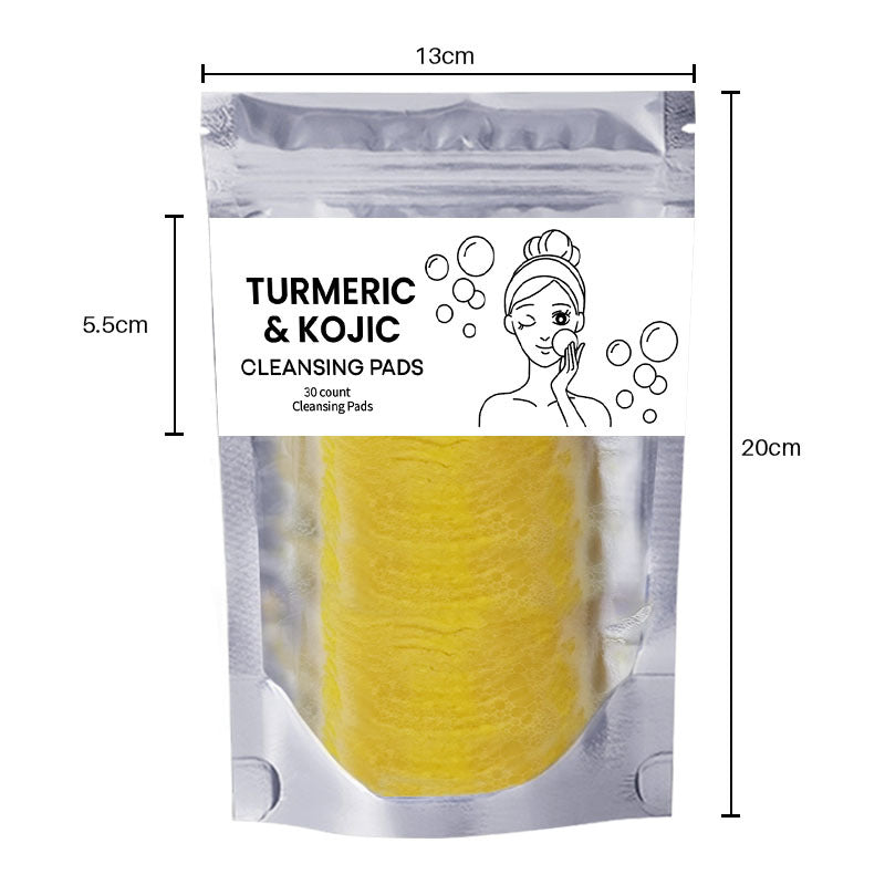 Turmeric cleansing pad