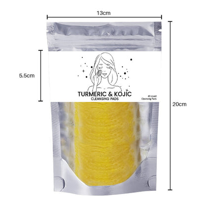 Turmeric cleansing pad
