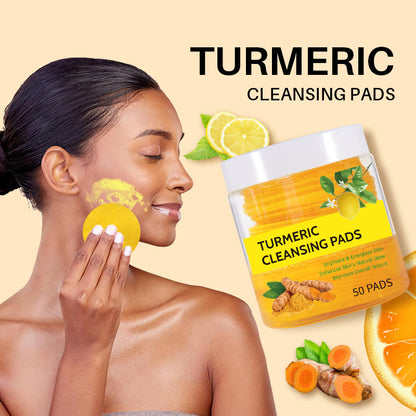 Turmeric cleansing pads