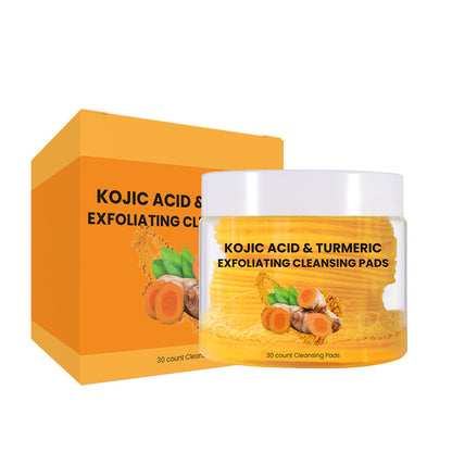 Turmeric cleansing pads