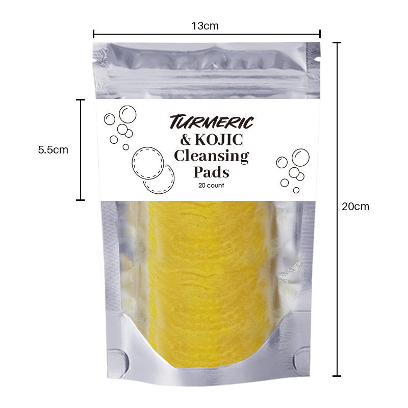 Turmeric cleansing pads