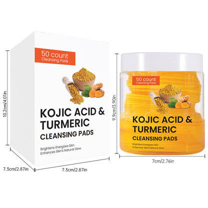 Turmeric cleansing pads