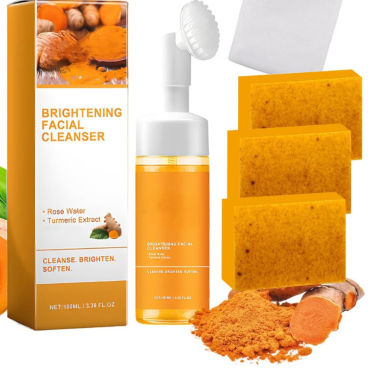 Turmeric Cleansing Soap Mousse