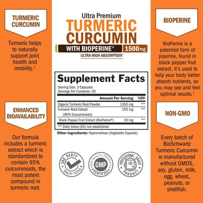 Turmeric Curcumin Capsules