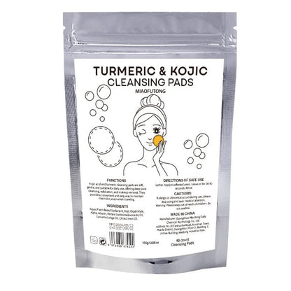 Turmeric exfoliating cleansing pad