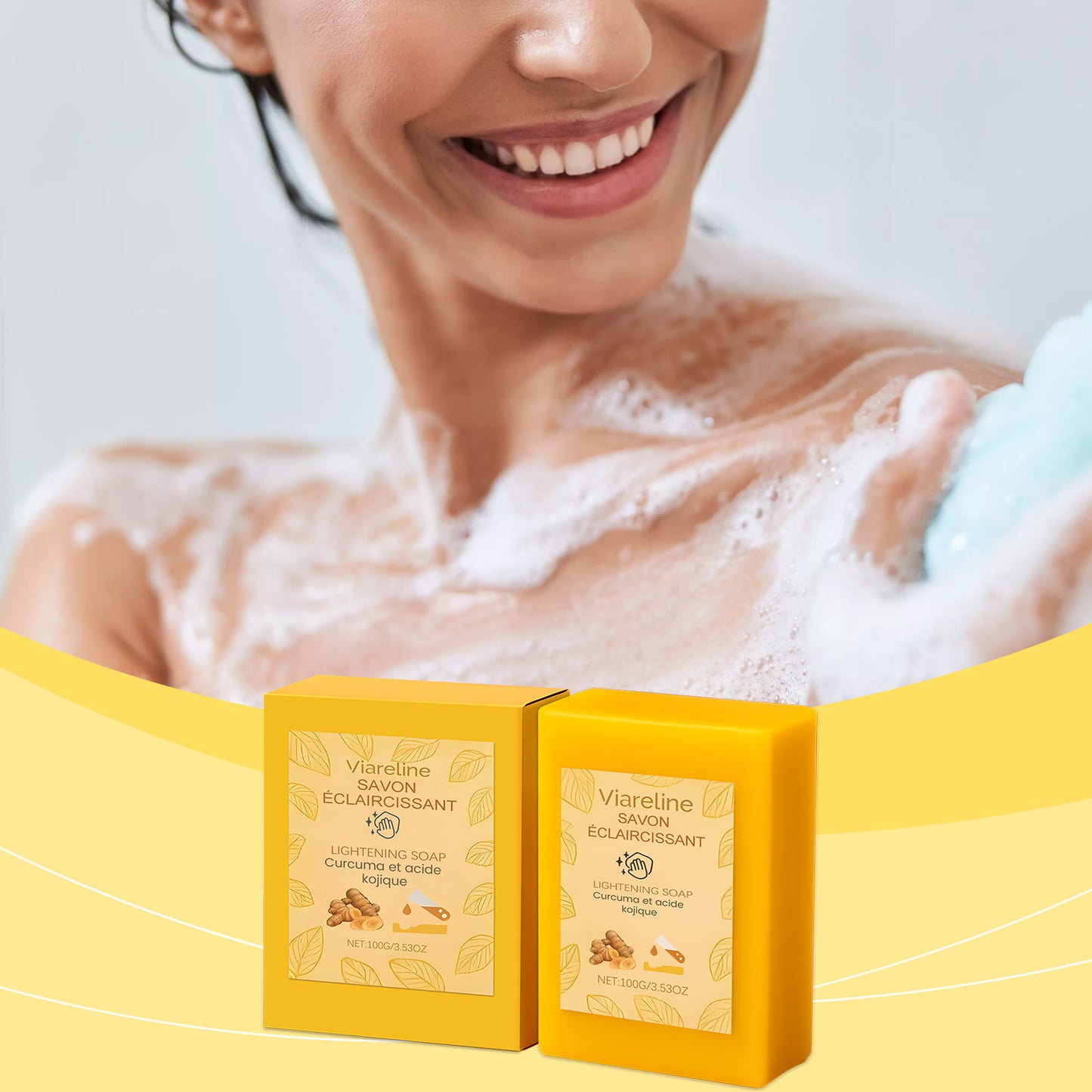 Turmeric Kojic Acid Cleansing Soap