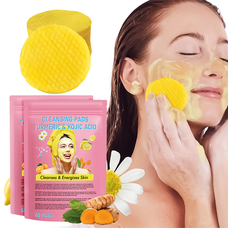 Turmeric Kojic Acid Facial Cleansing Pad