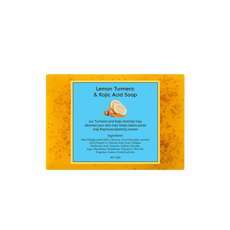 Turmeric lemon soap